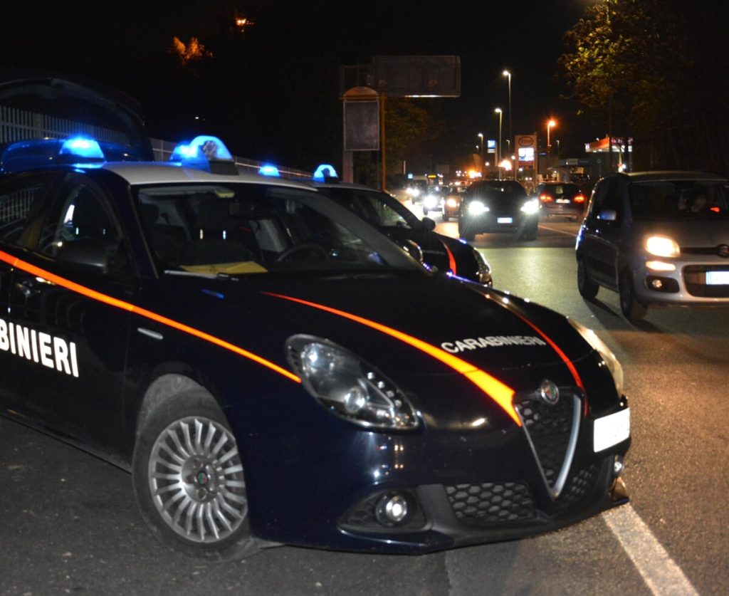 Controlli dei carabinieri a Roma est, sorpreso un uomo evaso dai domiciliari