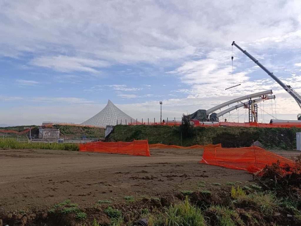 Nuova Tor Vergata, fervono i cantieri per il ponte e le rotatorie all’ombra delle “Vele”