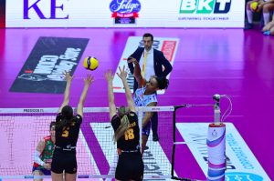Lo “strano” record della Roma Volley, unico club a vincere 2 set con le campionesse del mondo dell’Imoco