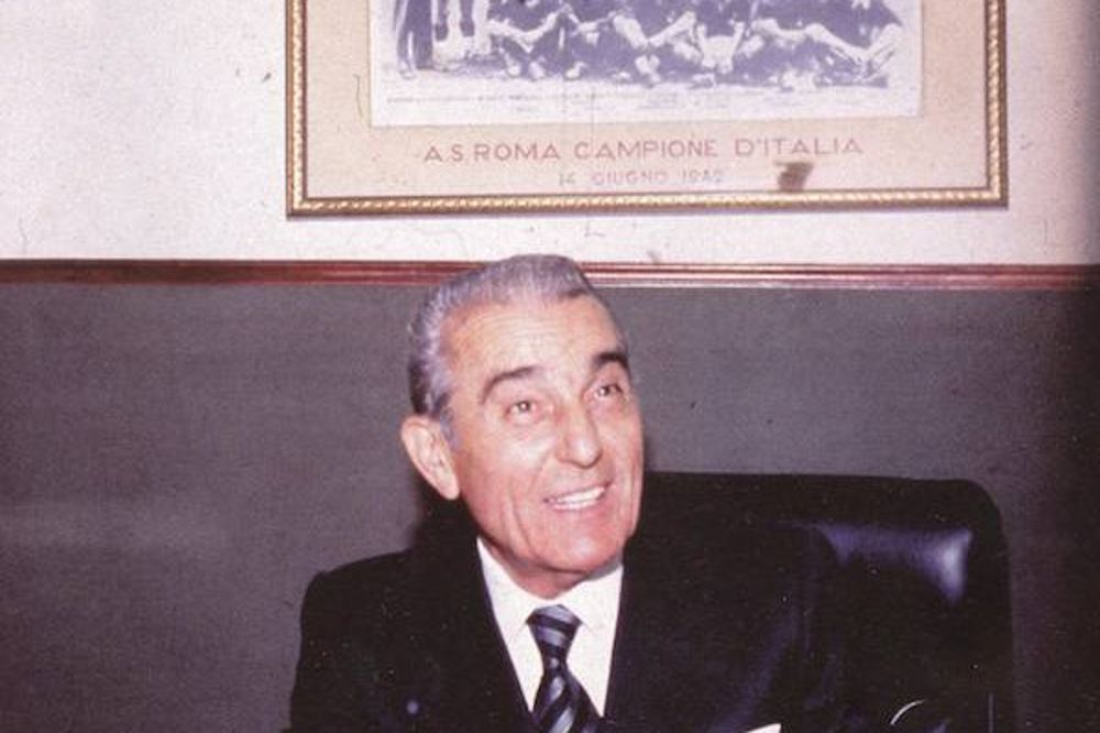 Dino Viola, 34 anni fa moriva il presidente del secondo scudetto giallorosso