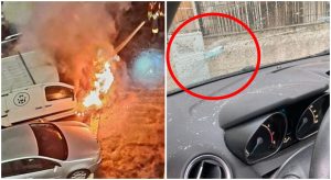 Auto danneggiate e in fiamme. La notte da incubo nel quartiere tra Collatino e Centocelle