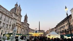 Sono stato ai mercatini di Natale di piazza Navona, ecco cosa ho visto