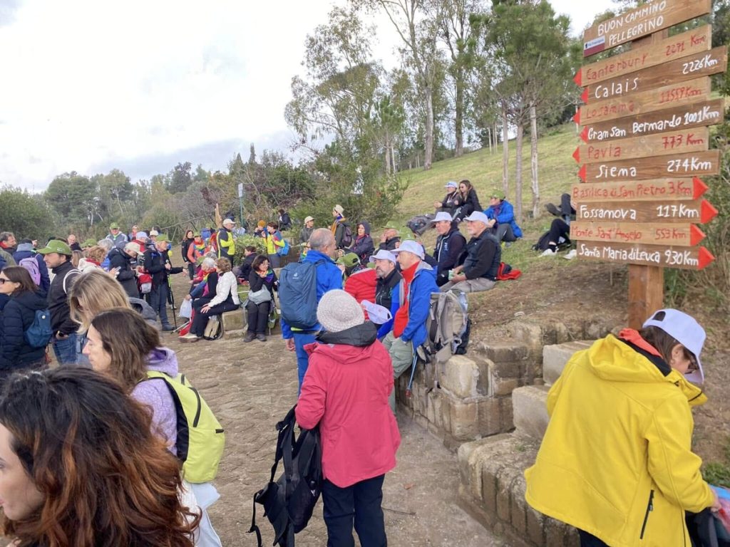 Terza domenica ecologica: oltre 500 camminatori lungo i Cammini giubilari di Roma