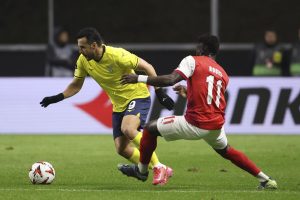 Braga-Lazio 1-0: biancocelesti sconfitti ma chiudono al primo posto la fase campionato dell'Europa League
