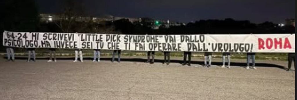 Lo strisicone della Curva Sud e gli sfottò sul caso Juan Bernabè