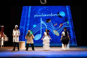 Piccolomondomusica, spettacolo per bambini al Teatro del Lido