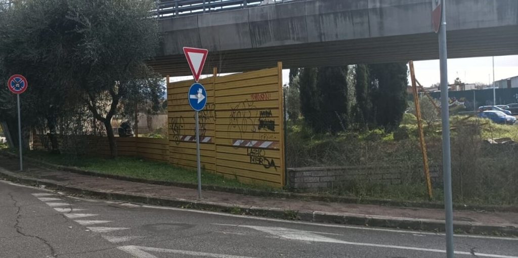 Borghesiana, verranno rimossi i resti del cantiere abbandonato della metro C
