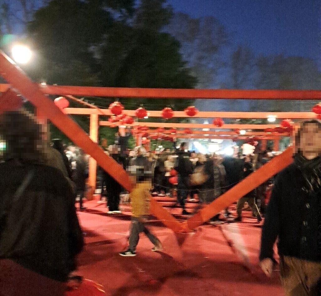 Capodanno cinese di Roma: lanterne rosse rubate all'Esquilino, una trave si spezza