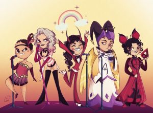 Carnevale con Hellbergo, il concerto scorretto su Hazbin Hotel
