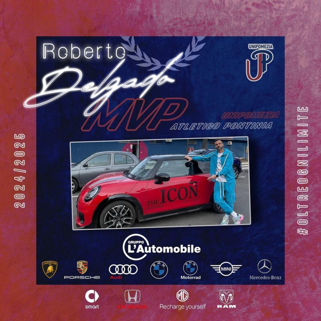 L'UniPomezia si gode il suo Roberto Delgado: "Il campionato è ancora lungo"