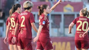 Serie A Femminile, Roma - Sampdoria 4-0: la Roma trova il poker nel segno di Manuela Giugliano