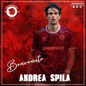 L'ex Ostiamare e Sora alla corte del Trastevere, è ufficiale Andrea Spila