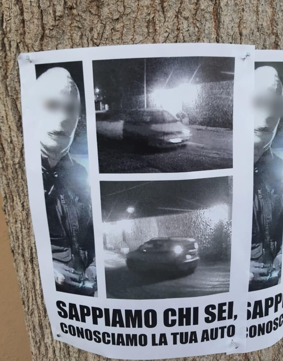 Volantini d'avvertimento nel quartiere: "Sappiamo chi sei tu". Residenti a caccia del ladro mascherato