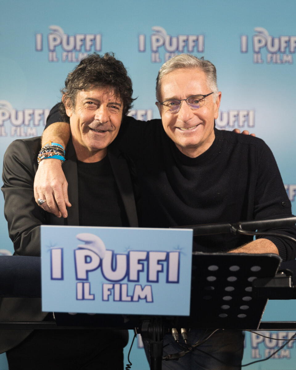Paolo Bonolis e Luca Laurenti sono "Grande Puffo" e "Gargamella" al cinema