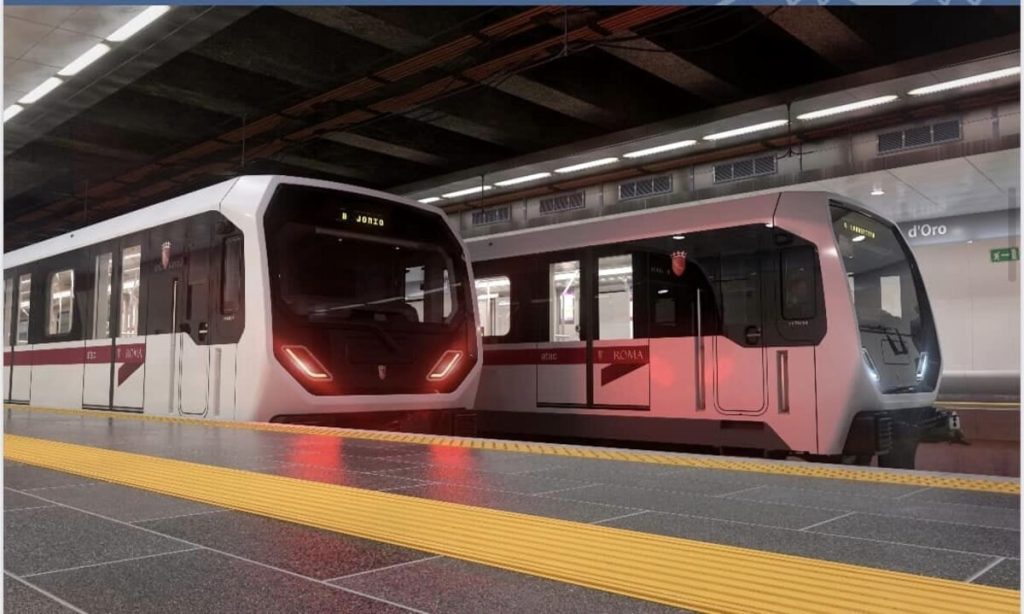 I nuovi treni Hitachi andranno sulla metro B. Ecco quando arrivano i primi mezzi
