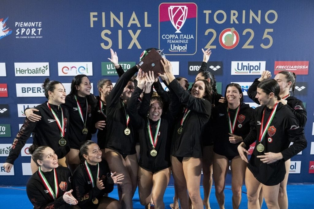 LA SIS ROMA VINCE LA QUARTA COPPA ITALIA, BATTUTO 10-7 L’ORIZZONTE CATANIA