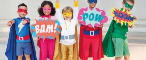 Spettacolo per bambini "Piccoli Supereroi"