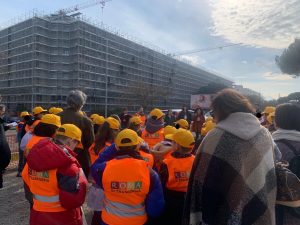 Tor Bella Monaca, gli studenti del territorio in visita nei cantieri del "Ferro di Cavallo"